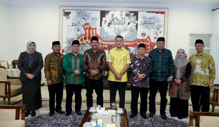 Pererat Silaturahmi, UINSU Kunjungi Wakil Gubernur Musa Rajekshah