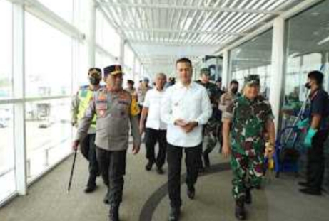 Kapolda Sumut, Wagubsu, Pangdam Cek Bandara Kualanamu Pastikan Pengamanan Berjalan Lancar Selama Nataru