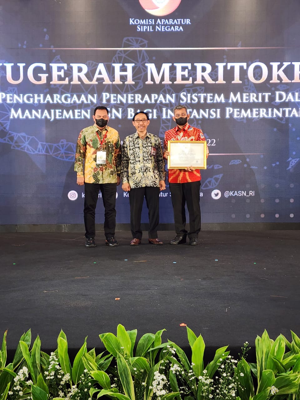 Pemko Medan Raih Penghargaan Anugerah Meritokrasi 2022