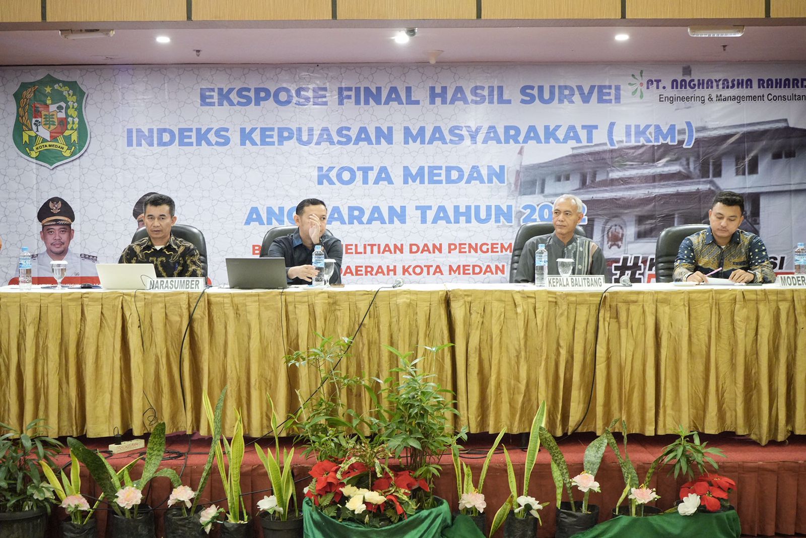 77,5 Persen Warga Medan Puas dengan Kinerja Pemko Medan