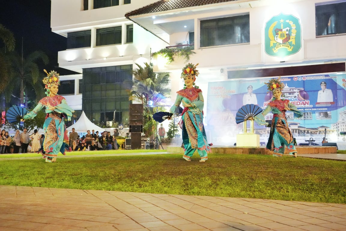 Tim Kesenian Kota Depok Ikut Meriahkan Beranda Kreatif Kota Medan