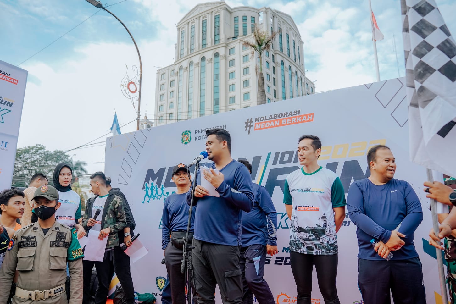 Bobby Nasution Lepas Ribuan Peserta Medan Run Heritage 2022