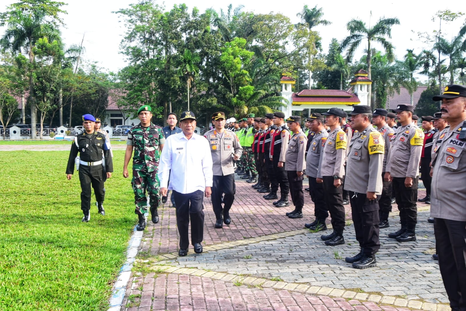 Apel Gabungan KRYD Polresta Deli Serdang, Bupati: Deli Serdang Kondusif, Aman dan Damai
