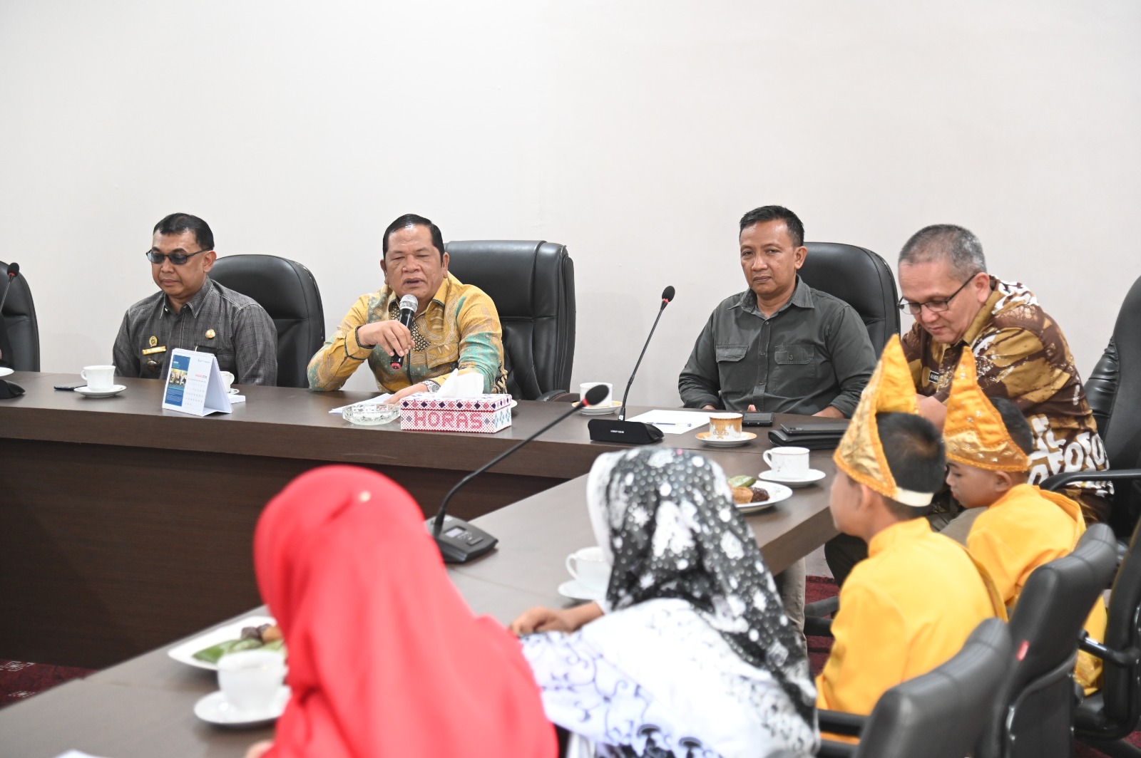 Wali Kota Padang Sidempuan Irsan Efendi Nasution menerima Audiensi Dinas Pendidikan KotaÂ 