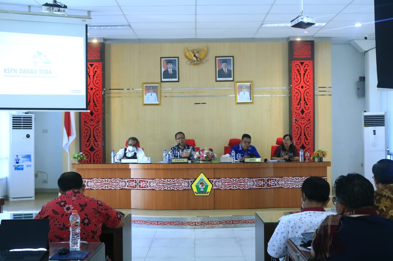 Bupati Samosir Buka Focus Group Discussion Penataan Kawasan Water Front City Pangururan dan Kawasan Tele.