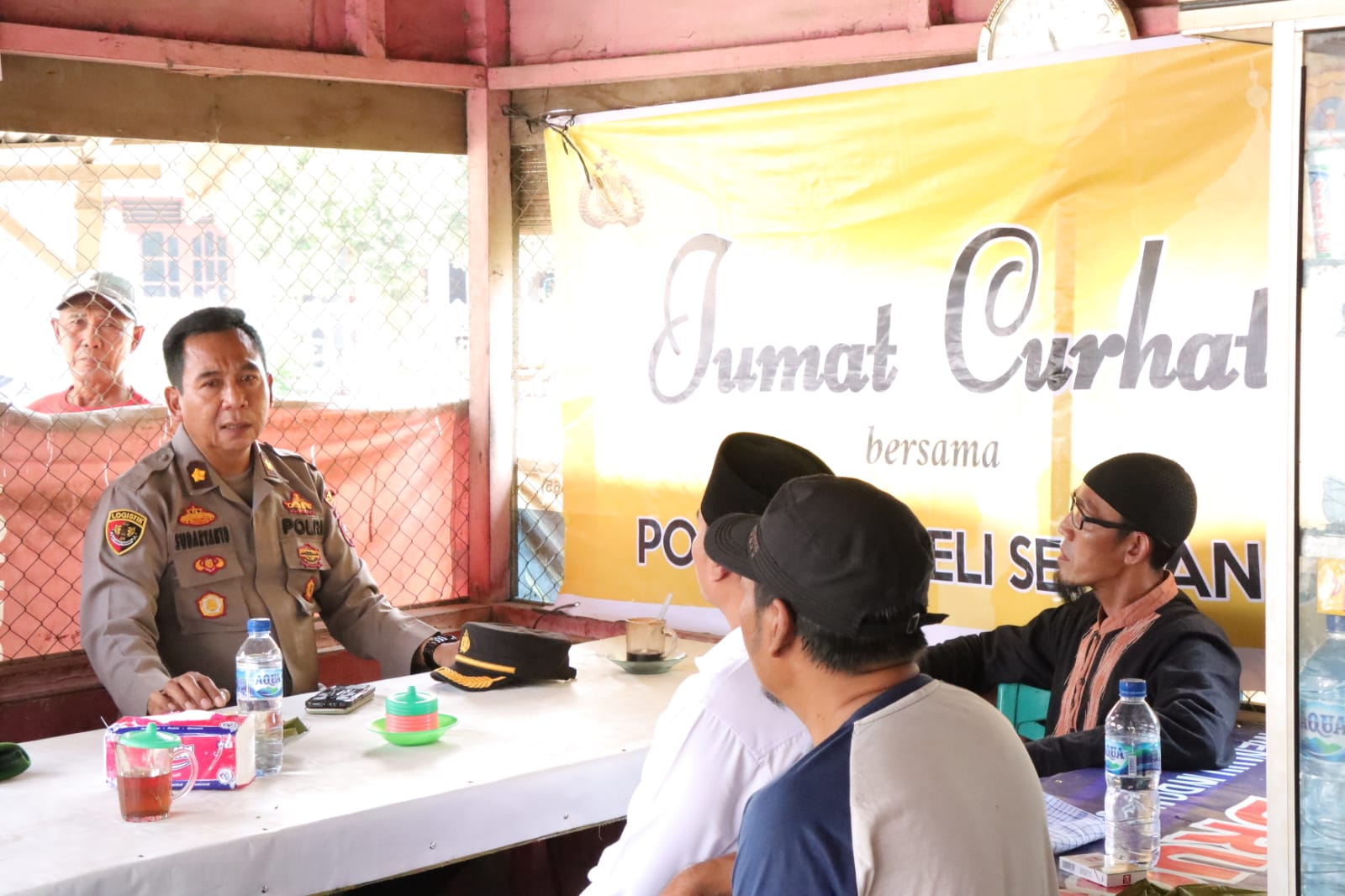 Polresta Deli Serdang Gelar Cumat Curhat dan tampung Aduan Masyarakat