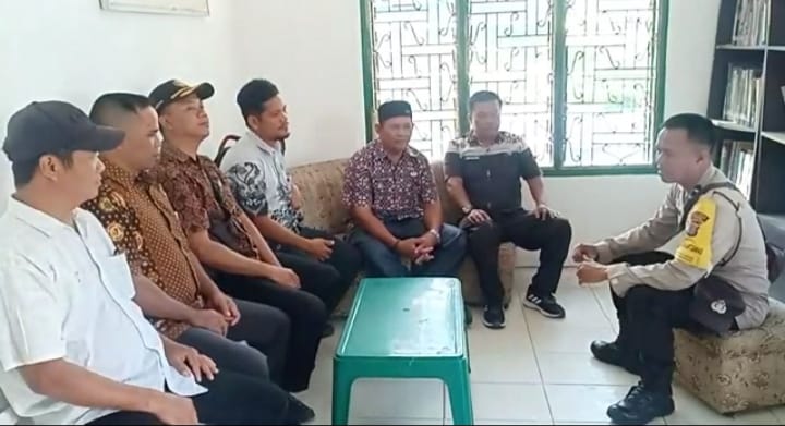 Bhabinkamtibmas Polsek Bandar Pasir Mandoge Ajak Masyarakat Jaga Situasi Kamtibmas