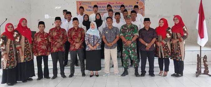 Panwascam Bilah Hilir Resmi Lantik 13 Orang Pengawas Kelurahan dan Desa