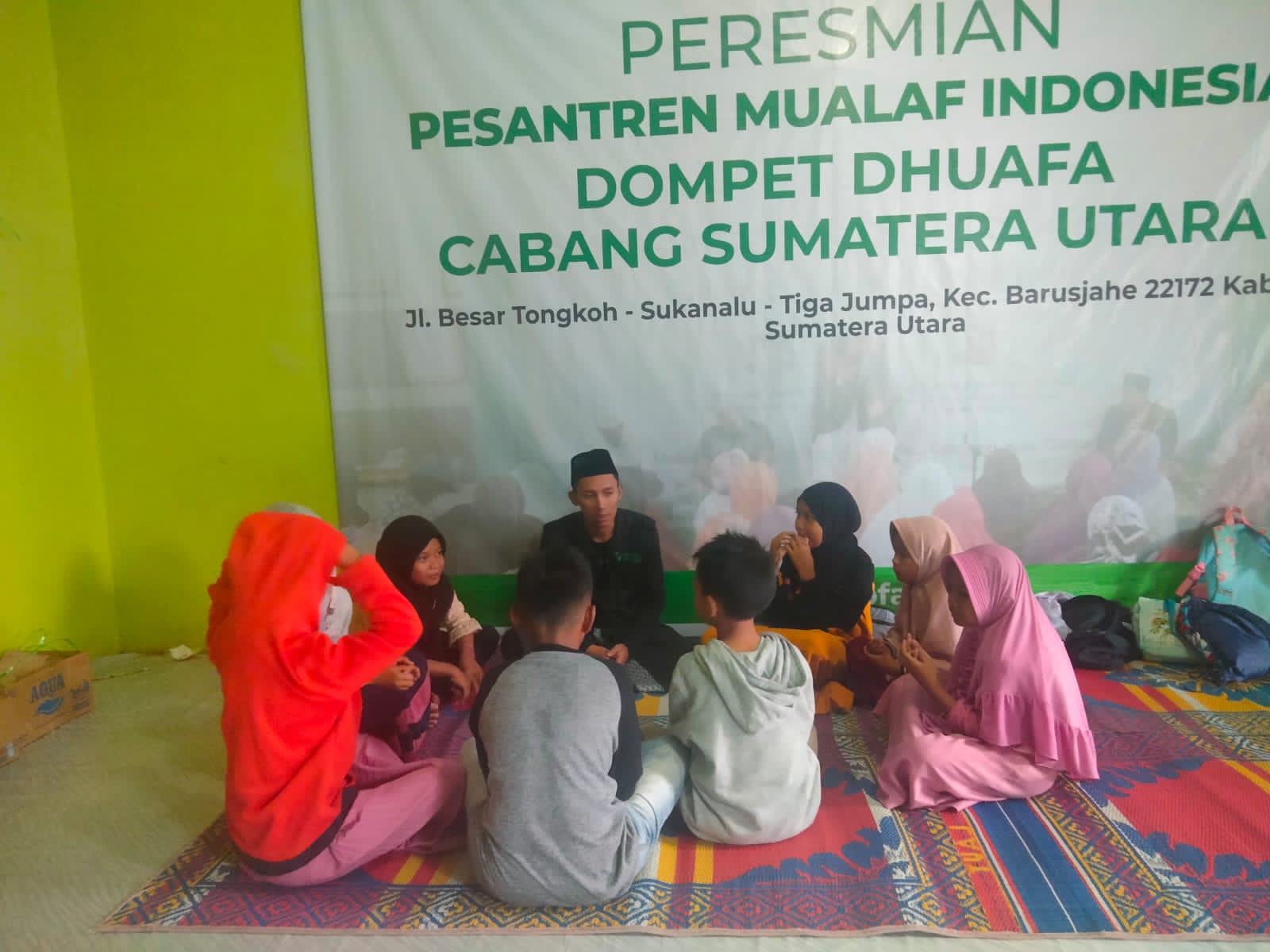 Anak-anak di Barusjahe Antusias Ikuti Program Calis Quran di PMI DD Waspada