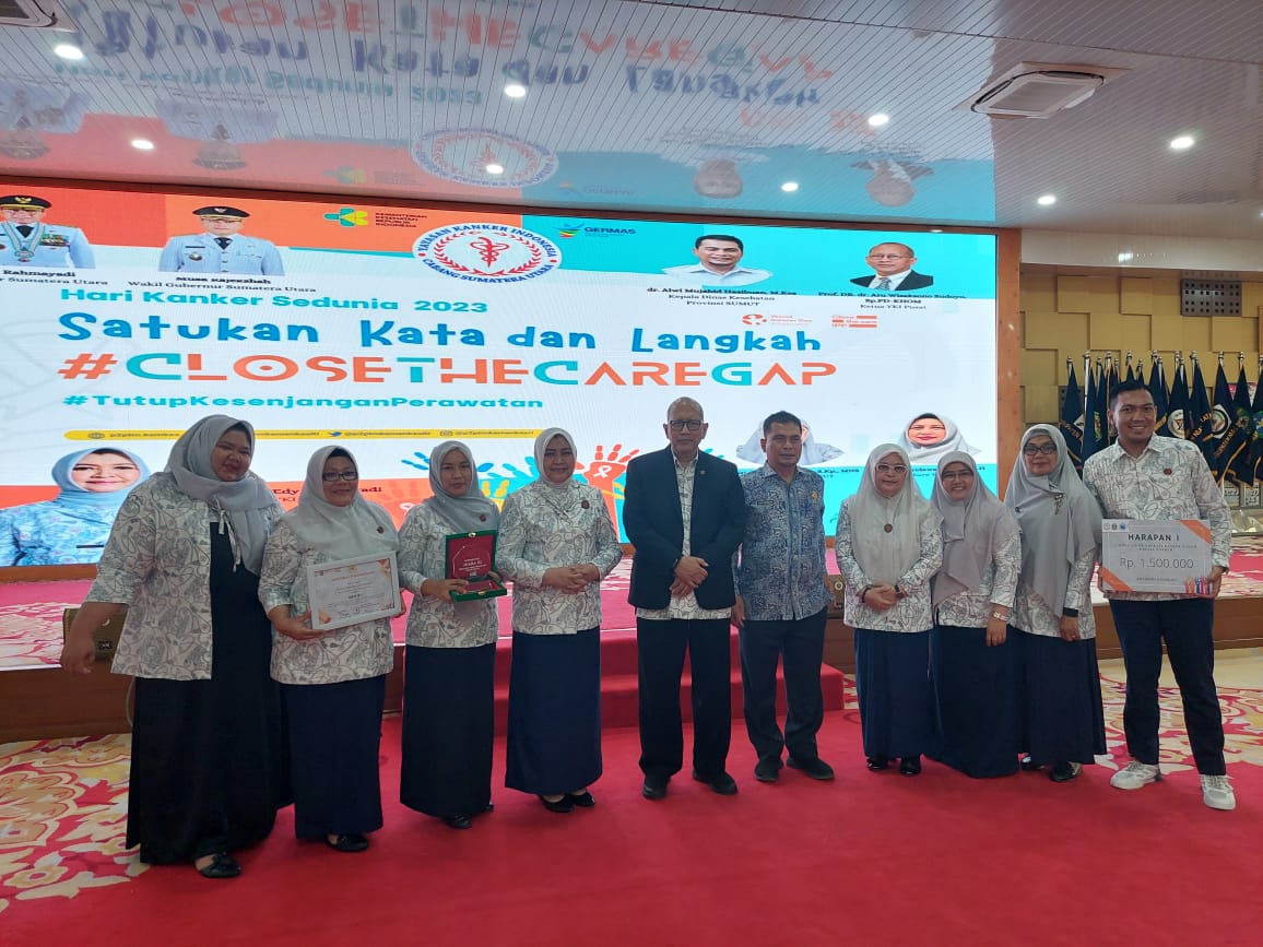 Yayasan Kanker IndonesiaÂ  Cabang Kota Padang Sidempuan mendapat penghargaan sebagai juara harapan satu Lomba Video EdukasiÂ 