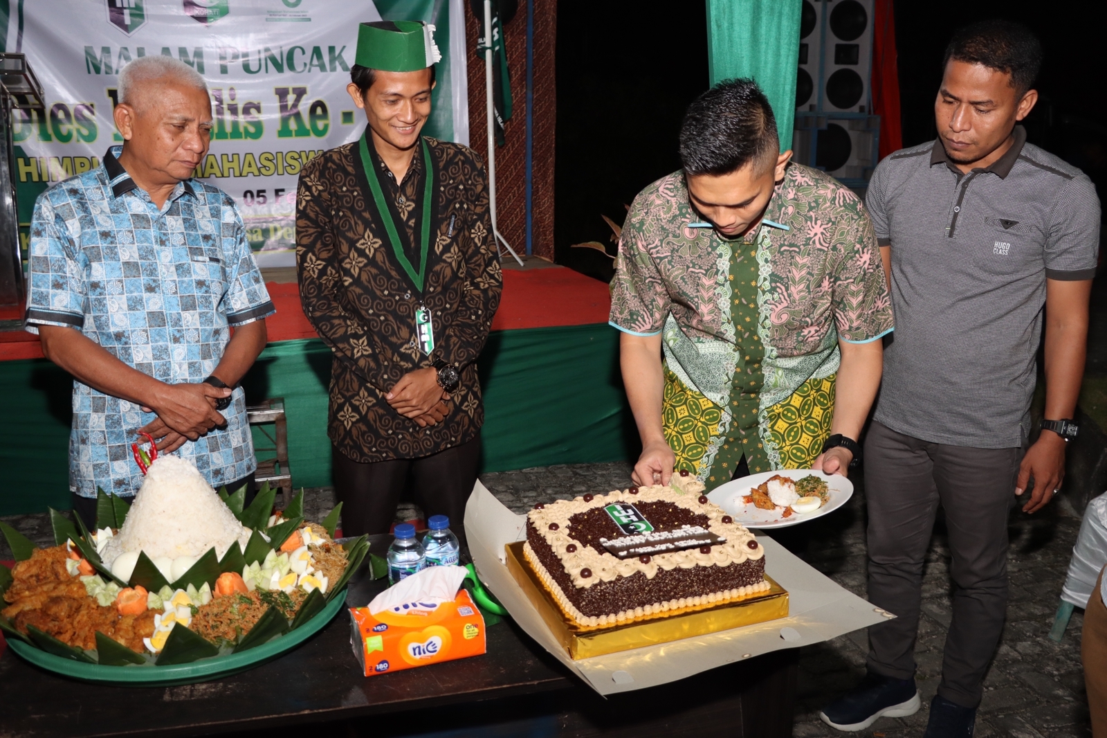 Kapolres Asahan Hadir Malam Puncak Dies Natalis Himpunan Mahasiswa Islam ke-76 Tahun