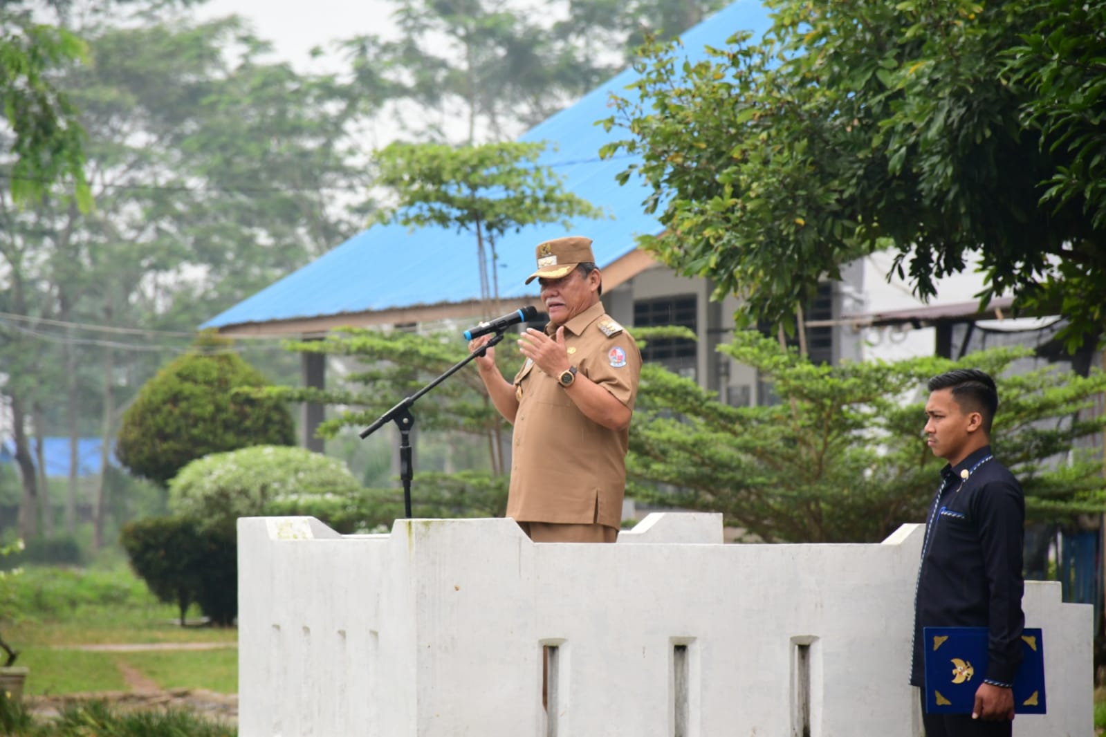 Jadi Pembina Upacara, Wabup Deli Serdang: Jangan Ikut Tawuran & Geng Motor