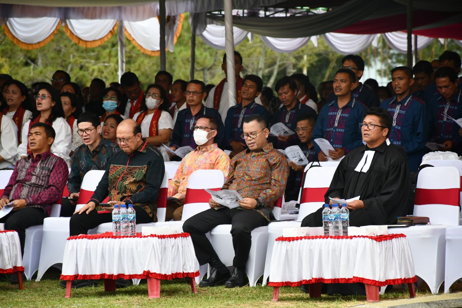 Pemkab Toba Gelar Ibadah Malam Pujian Suksesnya Event F1H2O