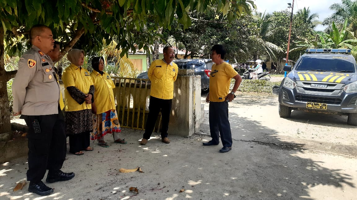 Kapolsek Prapat Janji Kunjungi Kantor Sekretariat Partai Golkar Kecamatan Tinggi Raja