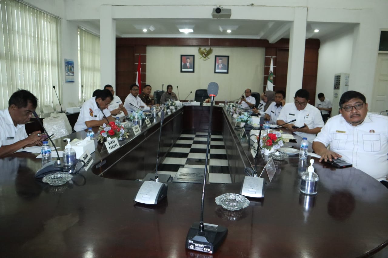 Waka Polres Asahan Hadir Zoom Metting Rakor Pengendalian Inflasi di Daerah Tahun 2023