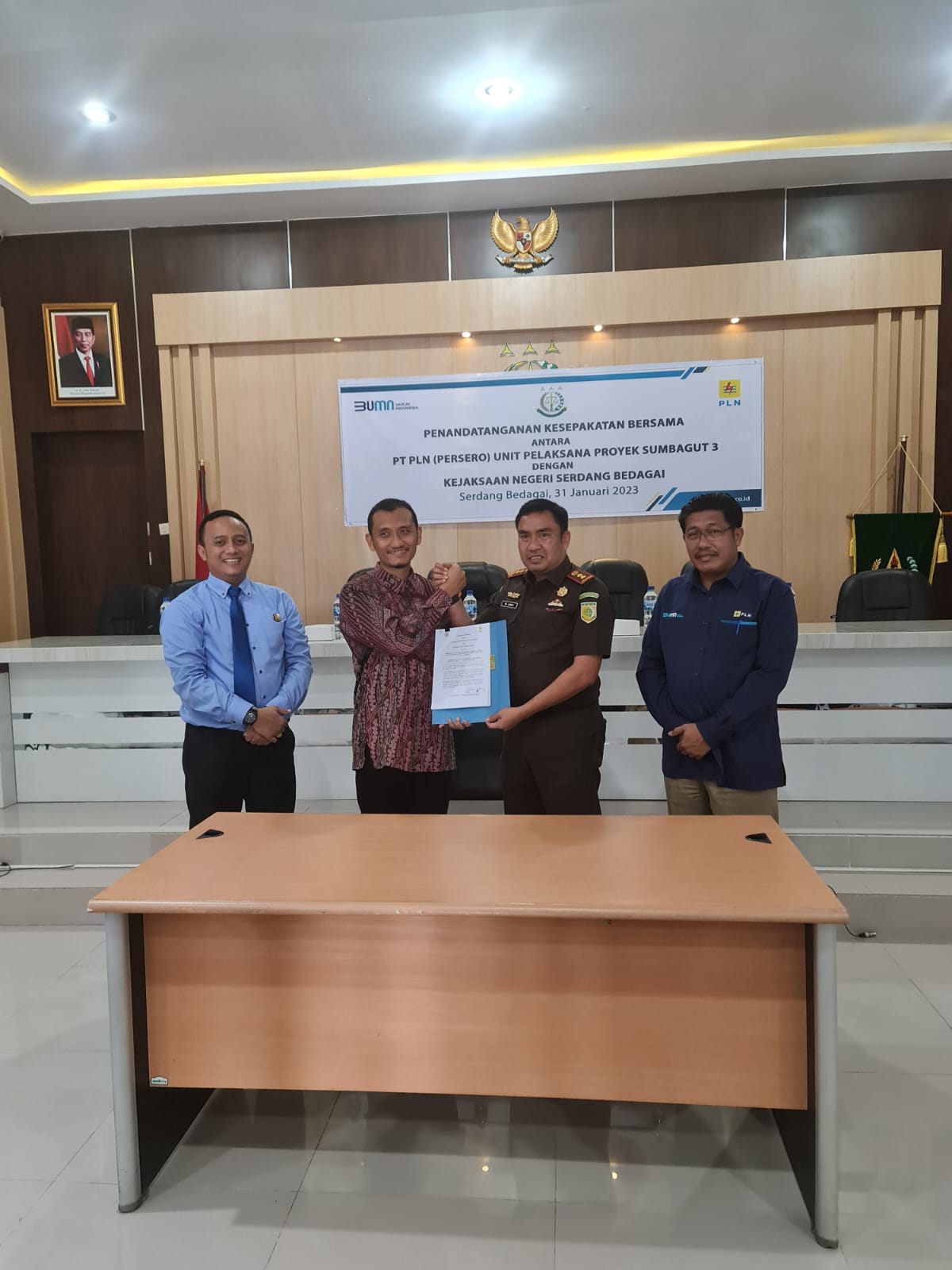 PLN dan Kejari Serdang Bedagai Tandatangani PKB, Sepakati Pendampingan Hukum