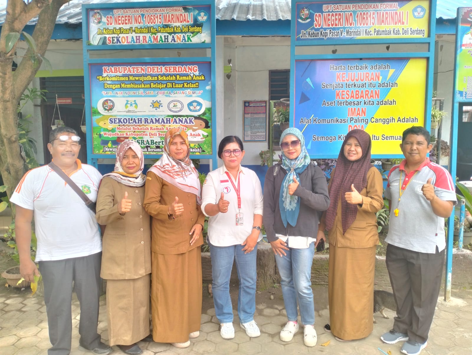 Kedatangan NGO TOPAN AD Disambut baik oleh Kepsek 101685