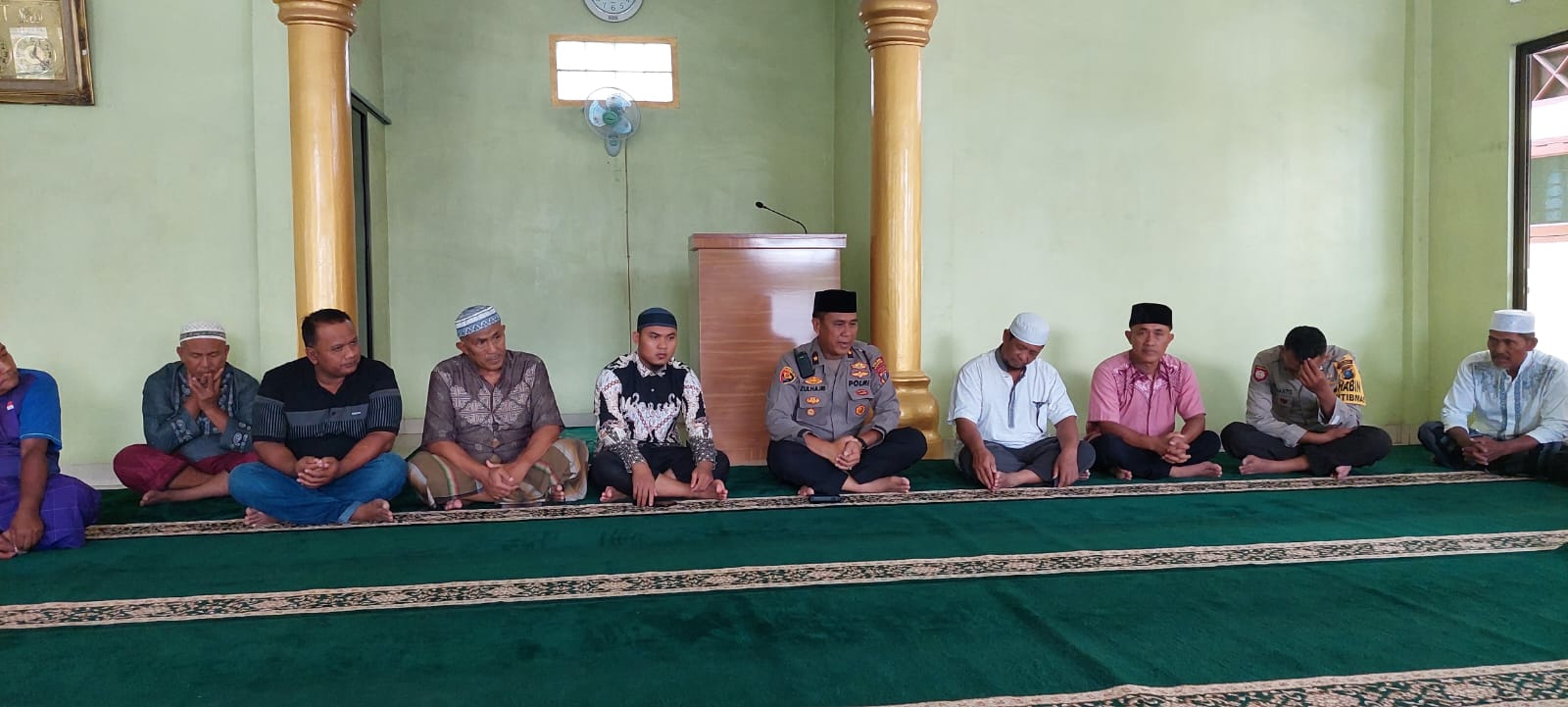 Warga Desa Suka Damai Keluhkan Pencurian Tabung Gas Dijumat Curhat