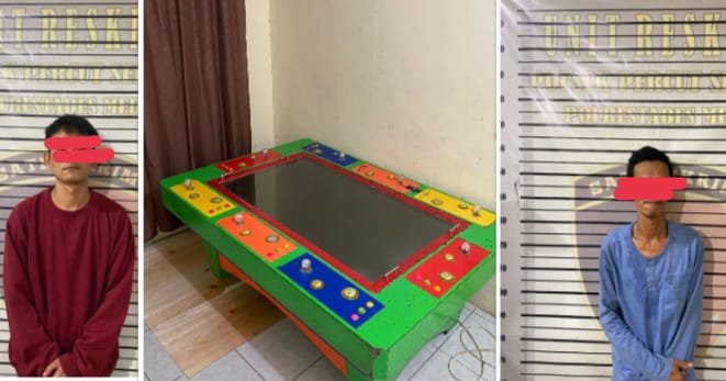 Polsek Percut Seituan Amankan Operator dan Pemain Tembak Ikan