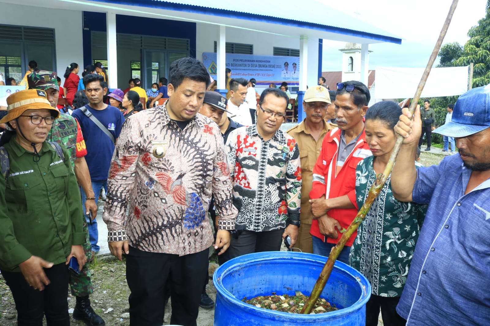 Bupati Samosir : Saya harus turun kelapangan Mendekatkan pelayanan dan pembangunan kepada masyarakat.