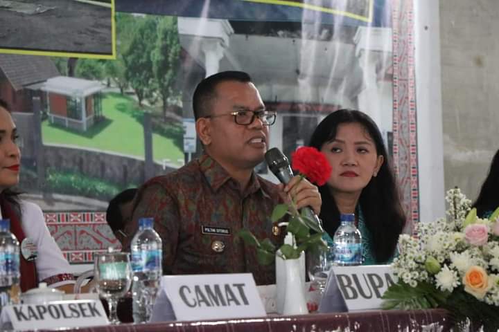 Bupati Toba Sosialisasikan Event F1H2O di Musrenbang RKPD Kecamatan Laguboti