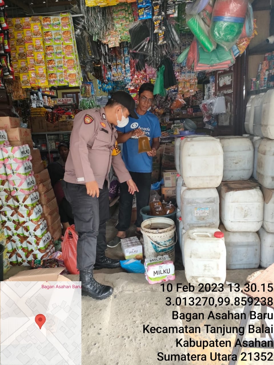 Minyak Goreng Stabil di Dusun I Desa Bagan Asahan