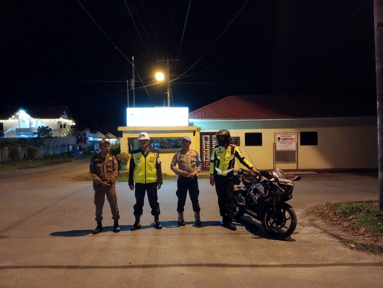 Polres Asahan Serta Polsek Jajaran Gelar Patroli Skala Besar, 2 Orang Diamankan