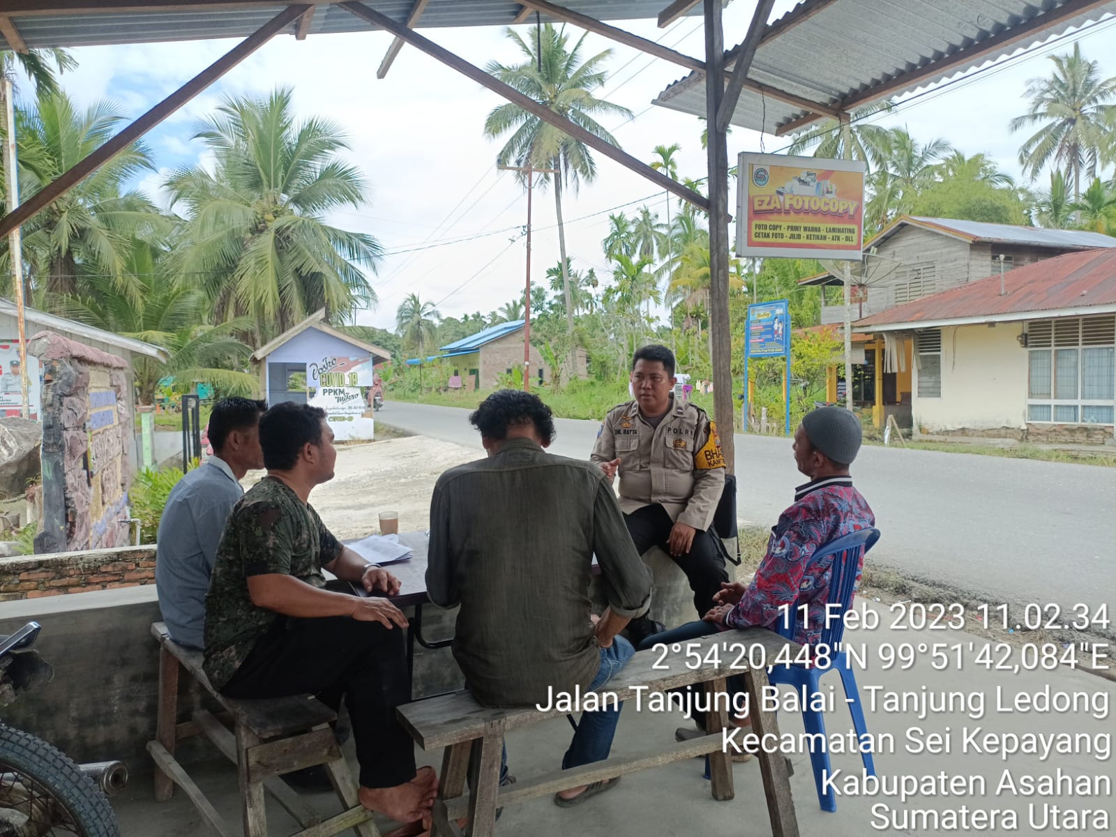 Warga Dusun I Desa Sei Paham Terima Sosialisasi Event Internasional F1 Powerboat di Danau Toba