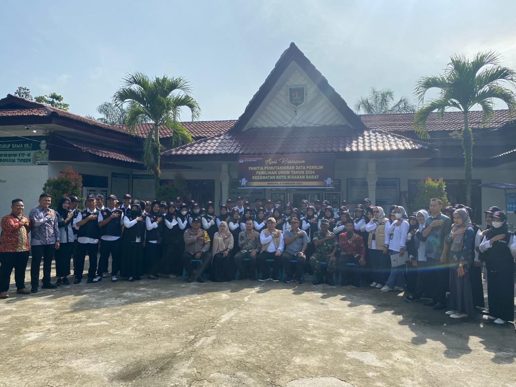 Bhabinkamtibmas Polsek Kota Kisaran Melaksanakan apel Akbar PPS dan Pantarlih