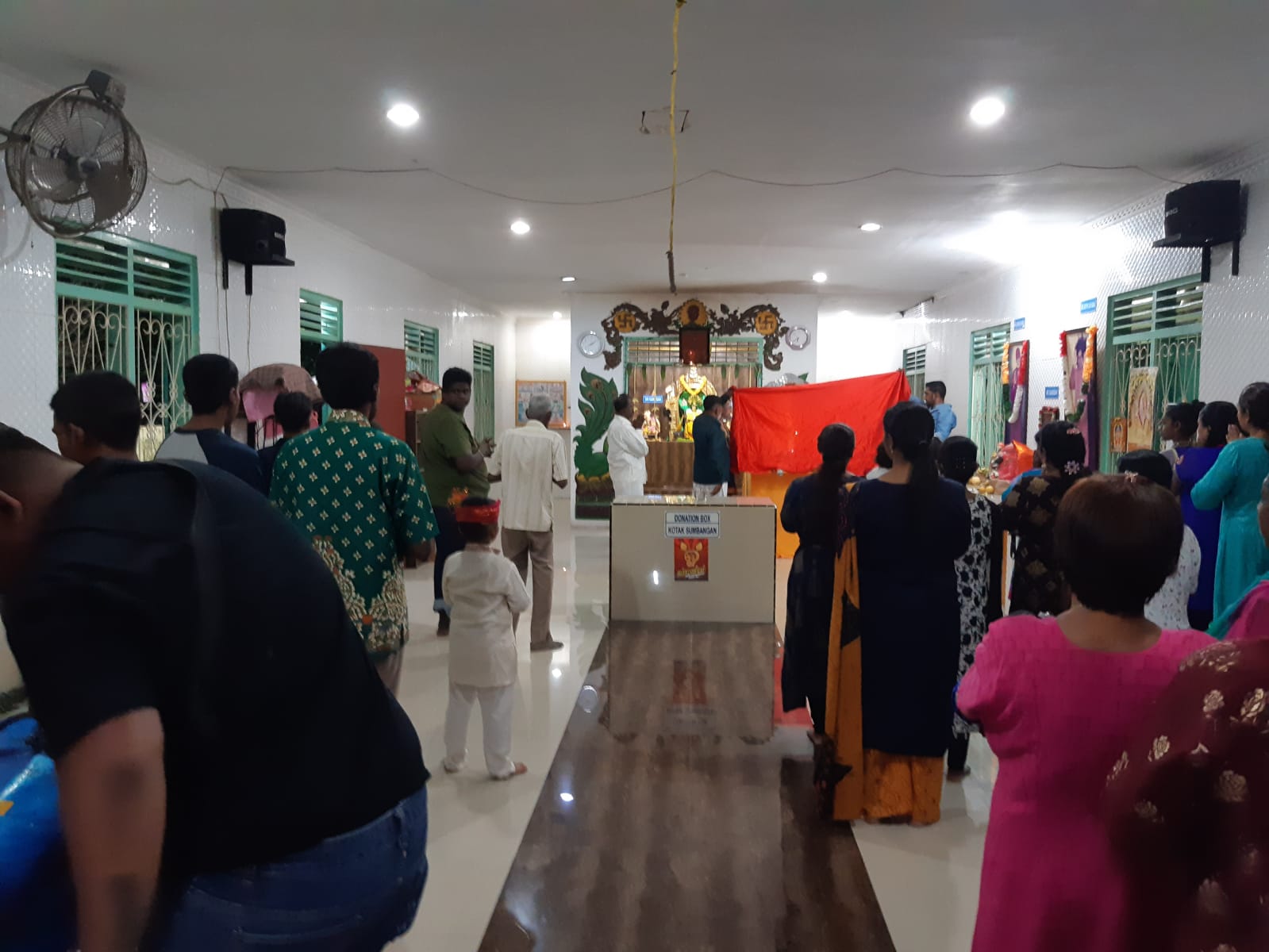 Personil Sat Intelkam Polres Asahan Amankan Perayaan Ritual Maha Puja Thaipusam