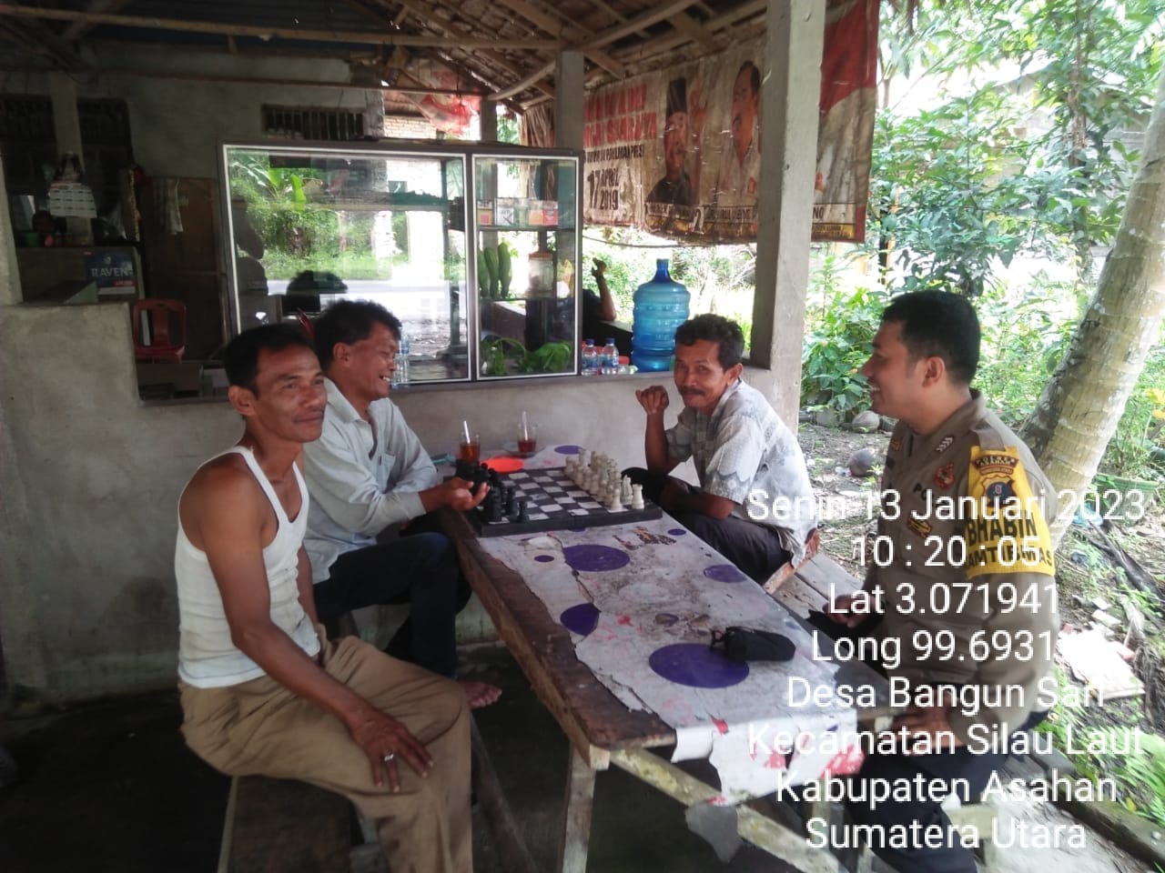 Ini Upaya Bhabinkamtibmas Polsek Air Joman Tentang Sosialisasi Event Internasional F1H2O