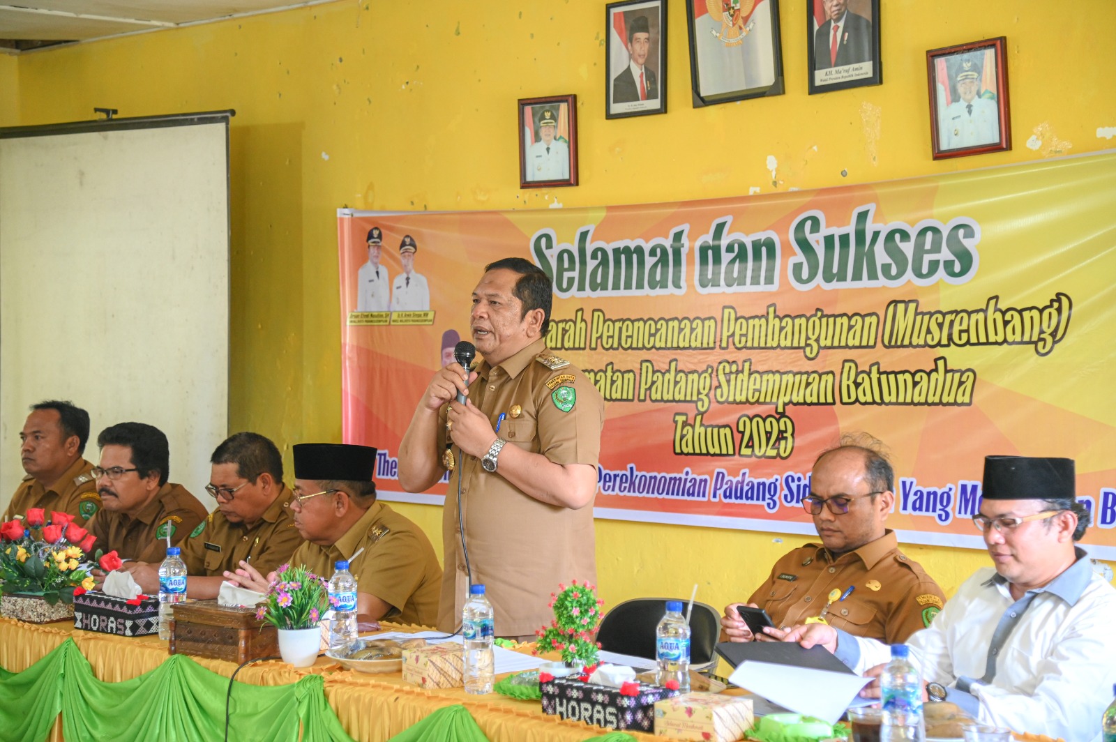 PEMBANGUNAN INFRASTRUKTUR JADI PRIORITAS PADA MUSRENBANG KEC. PADANG SIDEMPUAN BATUNADUA