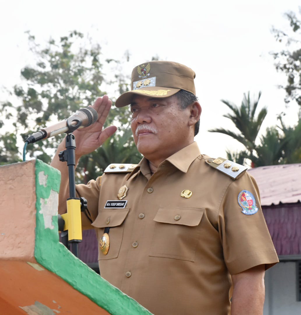 Jadi Pembina Upacara, Wabup: Jaga Nama Baik Orangtua, Sekolah dan Guru