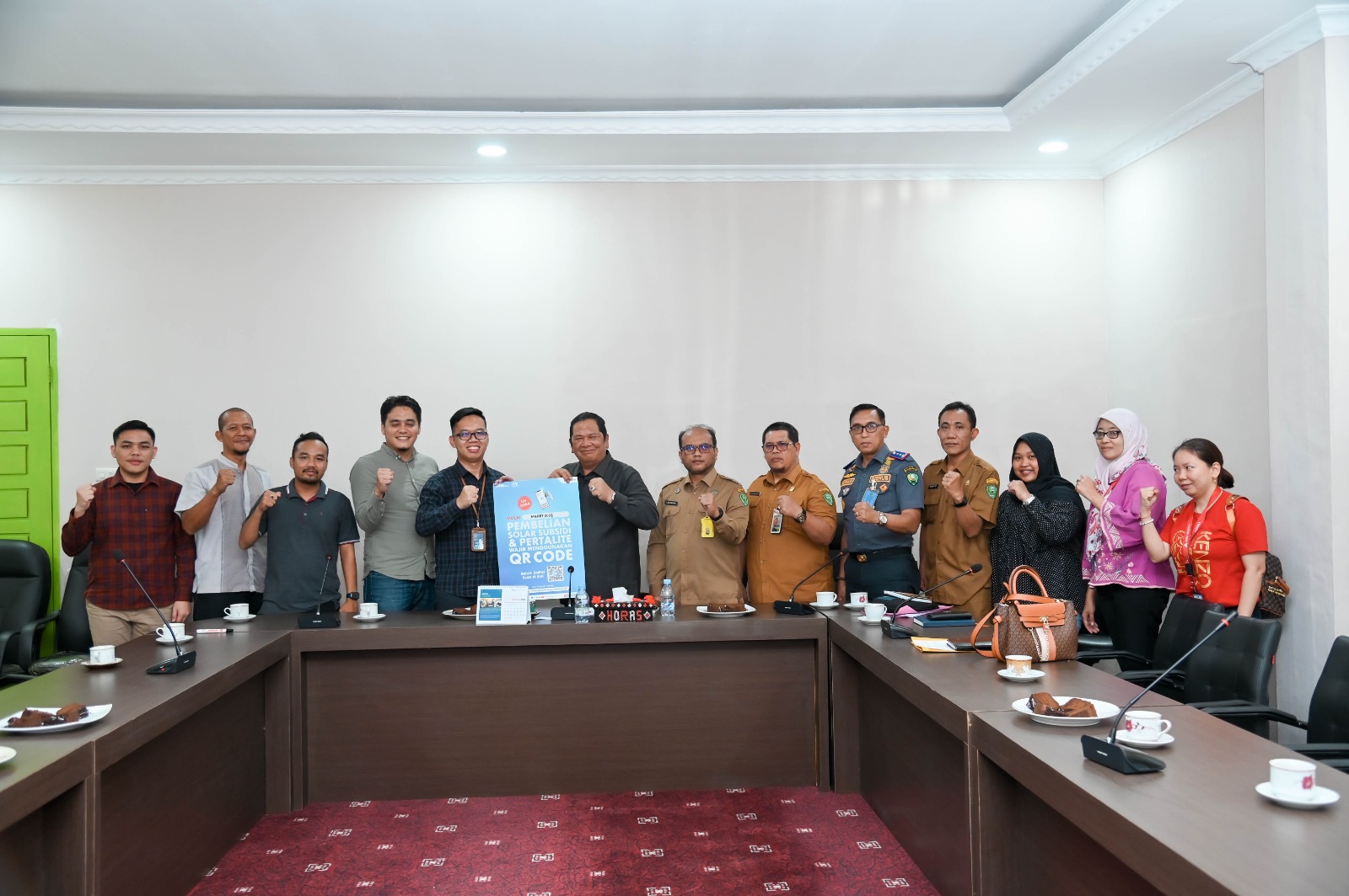 Wali Kota Padang Sidempuan Irsan Efendi Nasution Menerima audiensi Sales Branch Manager Rayon III Sibolga