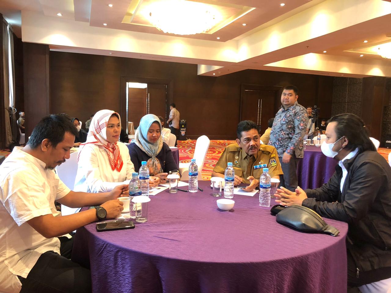 Rapat Pembahasan Laporan DED SPAM SeritiP, Pj. Wali Kota Apresiasi Tim Kemen PUPR