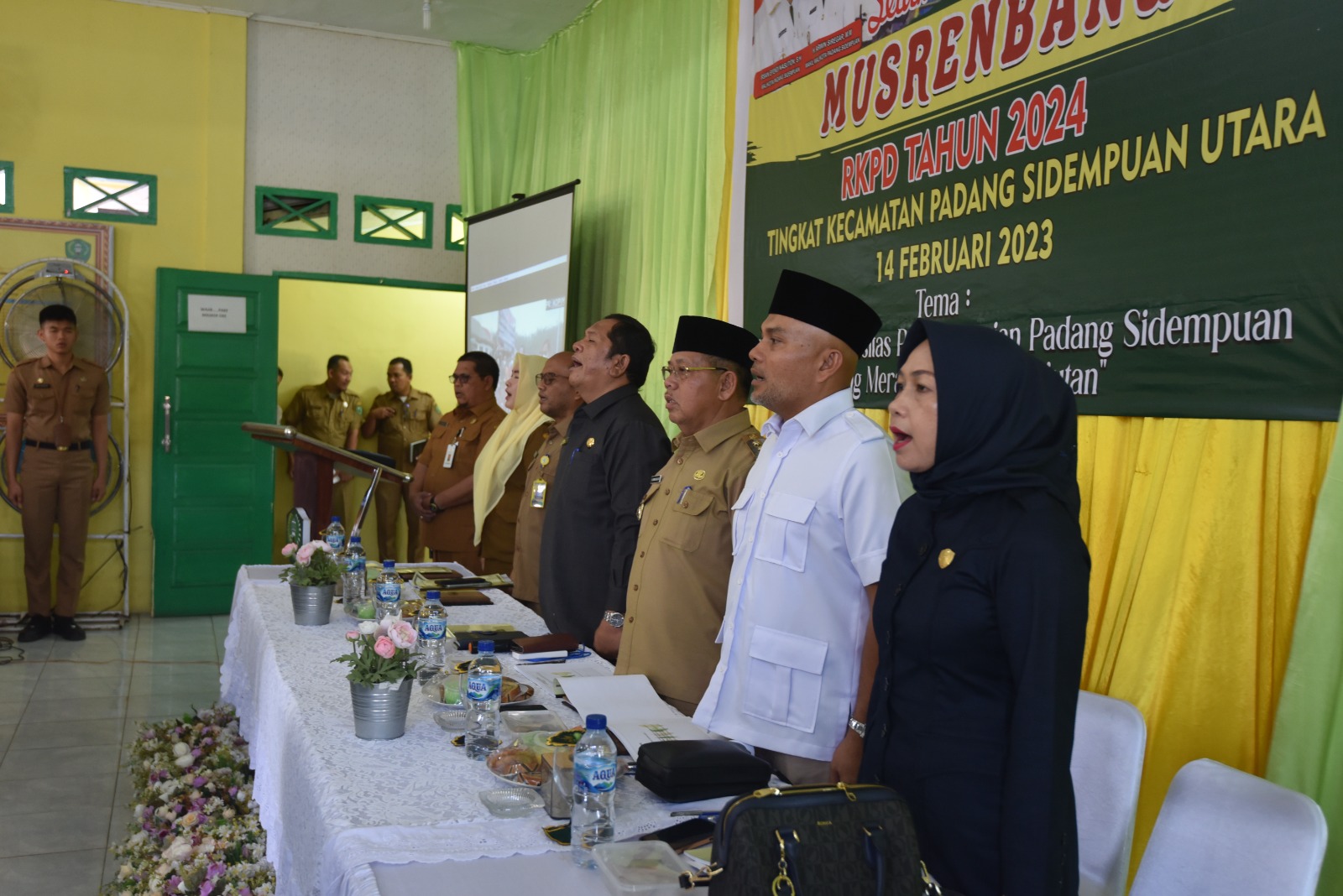 Walikota Irsan Efendi Nasution Resmi Membuka Musrenbang 2024 di Kecamatan P Sidempuan Utara