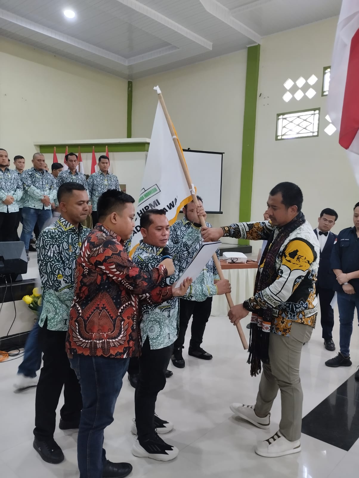 Putra Mahkota Hasibuan Dilantik Jadi Ketua Umum BPC HIPMI Padang Lawas 2023-2026