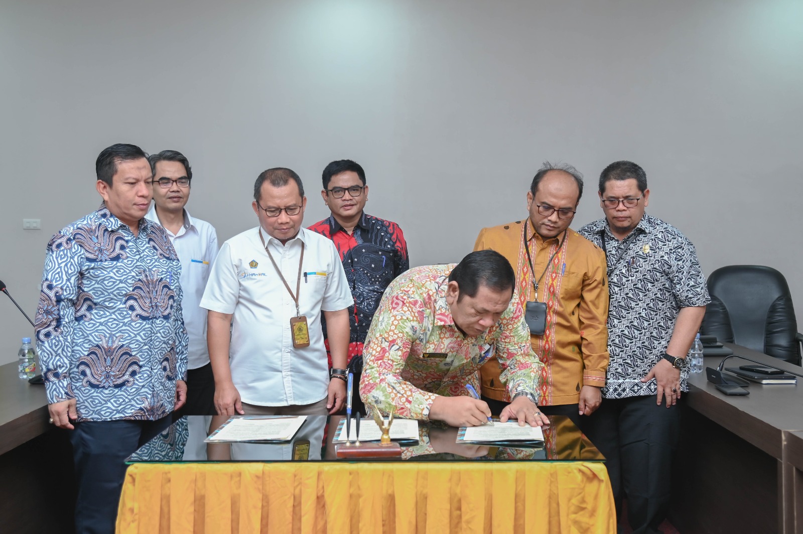 Wali Kota Padang Sidempuan Irsan Efendi Nasution menerima silaturahmi Kepala Kantor Pelayanan Perbendaharaan Negara (KPPN)