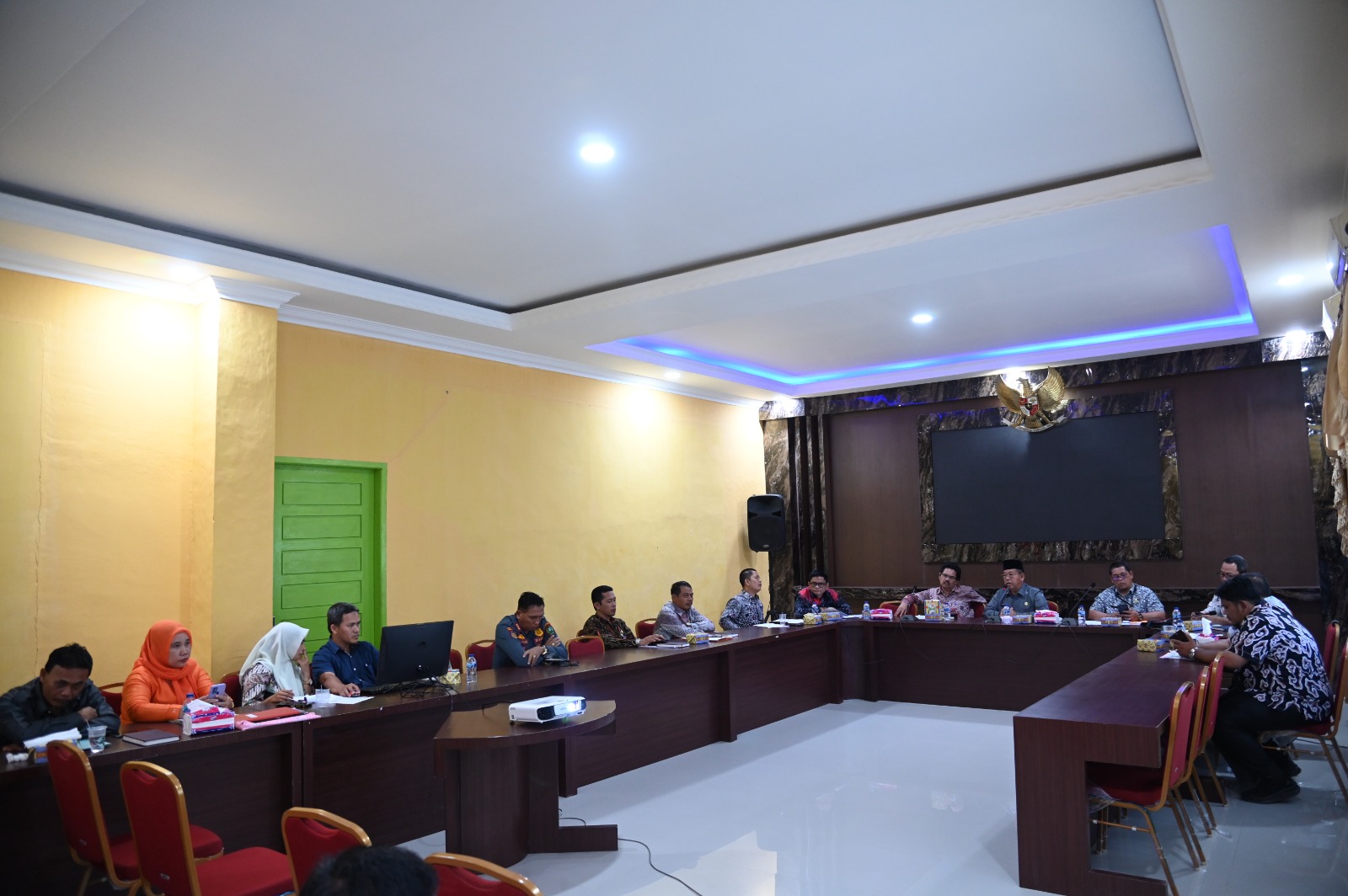 Wakil Wali KotaÂ  Arwin Siregar bersama OPD melaksanakan Rakor Perencanaan Pembangunan Tahap Pertama