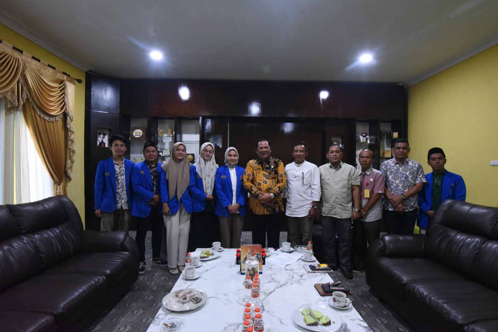 Walikota Padang Sidempuan Irsan Efendi Nasution Terima Audiendi PC PMII Padang Sidempuan - Tapanuli SelatanÂ 