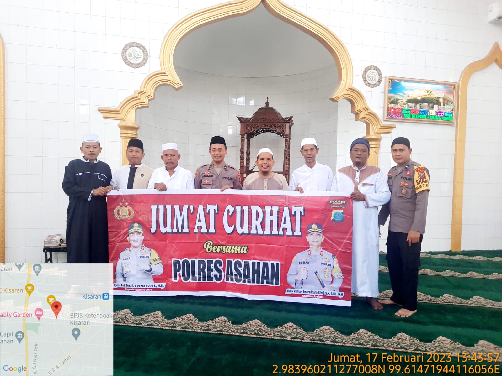 Kaurmin Satreskrim Polres Asahan Jumat Curat, Sampaikan Layanan Call Centre *110*