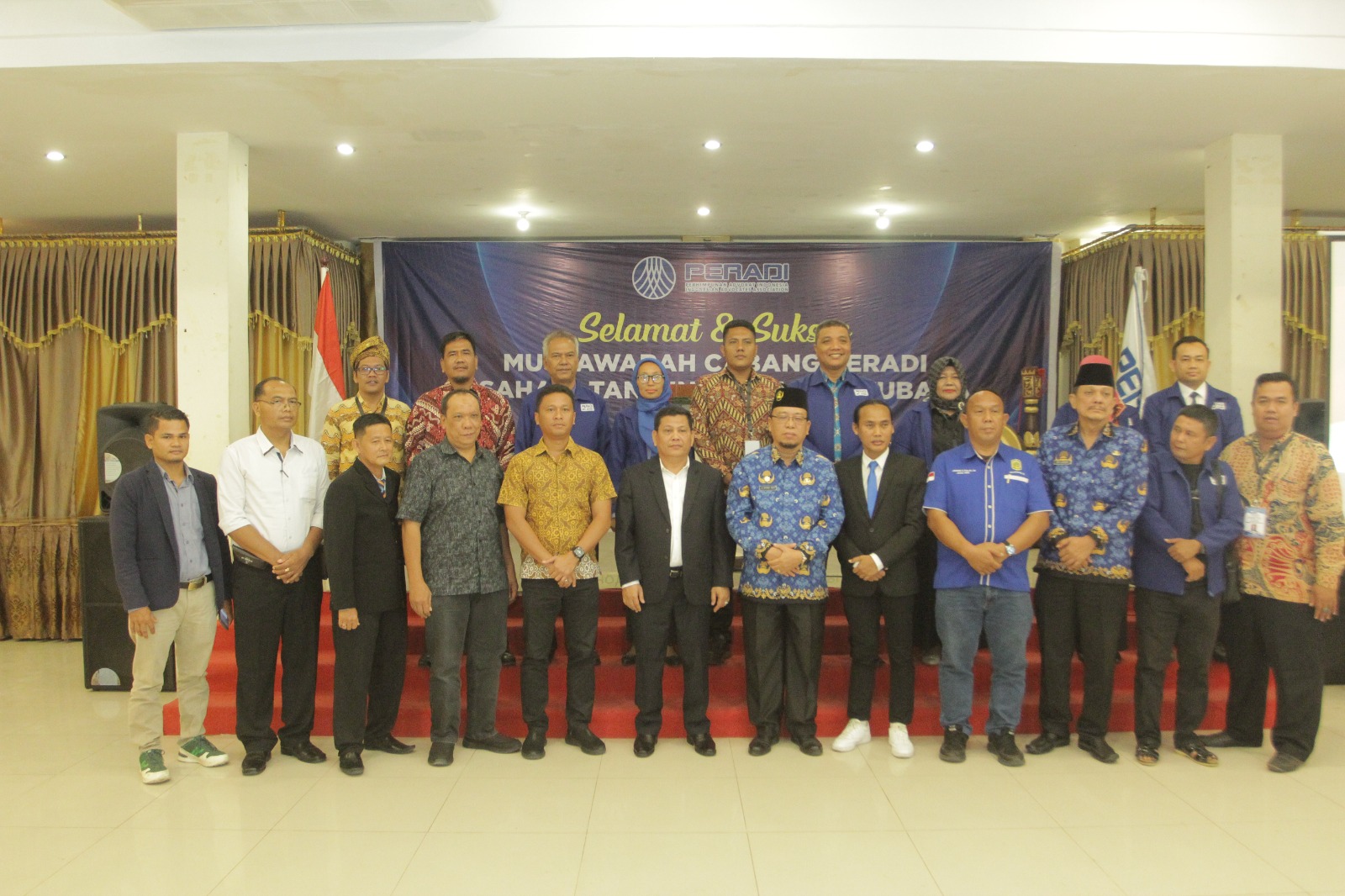 Pesan Sekda Kabupaten Asahan Saat Muscab DPC Peradi Kabupaten Asahan