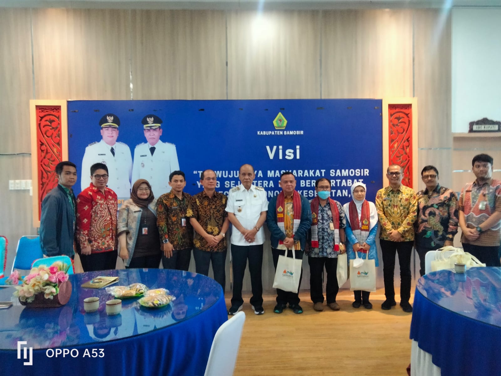 Wabup Martua Terima Kunjungan Studi Banding Dinas Bina Marga Pemprov DKI Jakarta