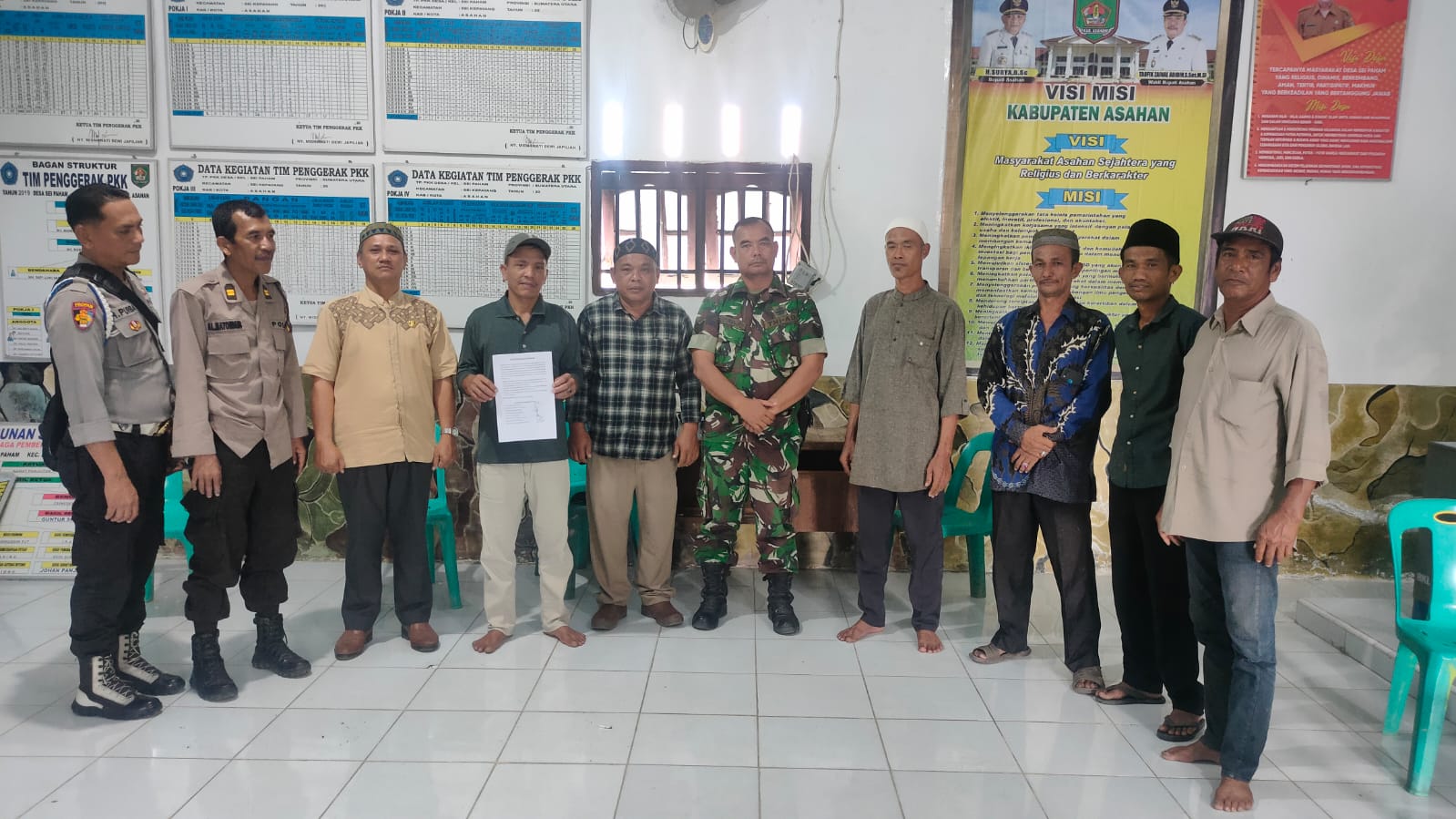 Personil Polsek Sei Kepayang Mediasi Penguna Jalan dan Masyarakat