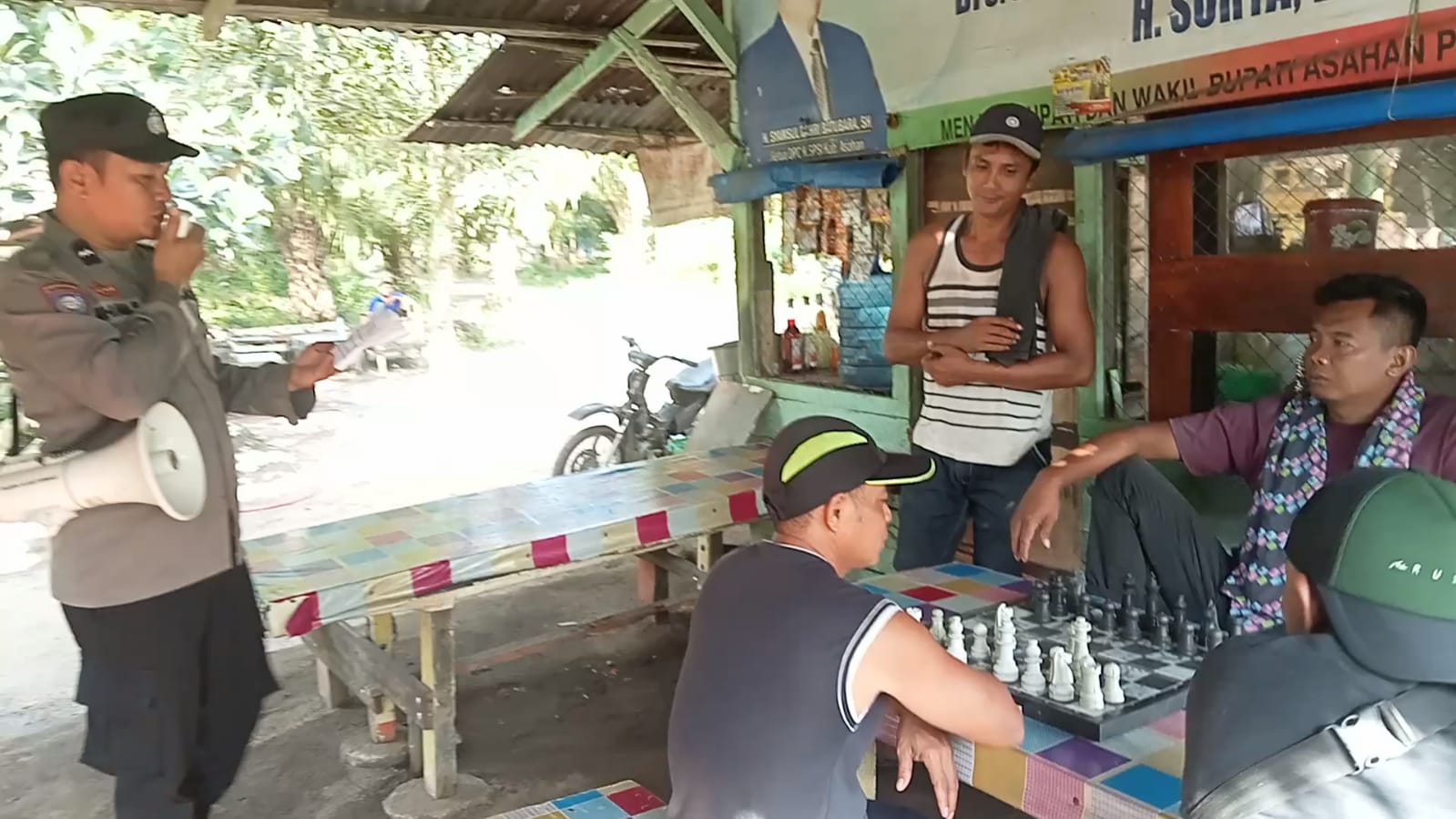 Kapolres Asahan Beserta Polsek Pulau Raja Dukung Pelaksanaan event Internasional F1H2O