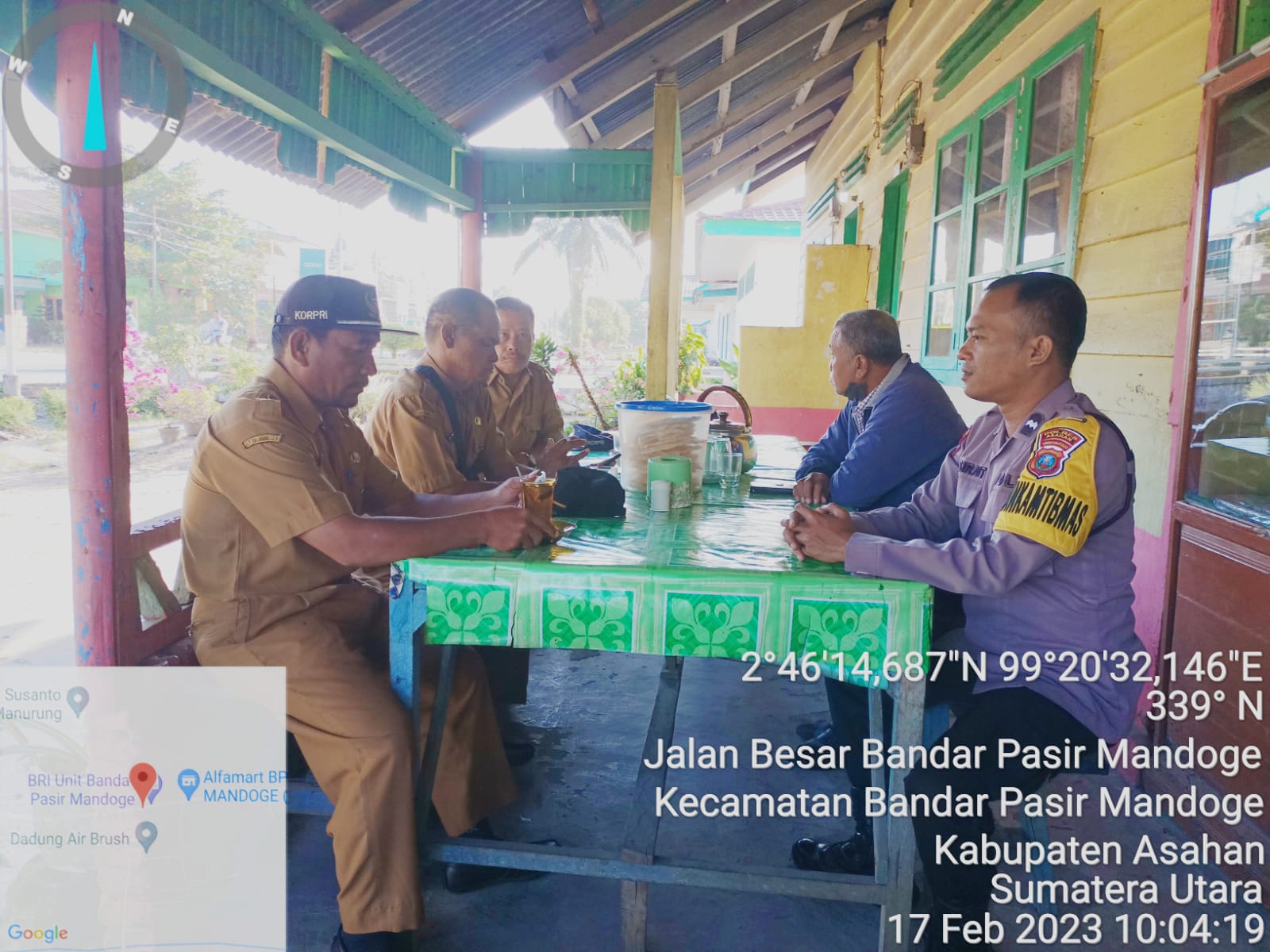 Masyarakat Dusun II Desa Bandar Pasir Mandoge Dukung Event Internasional F1H2O