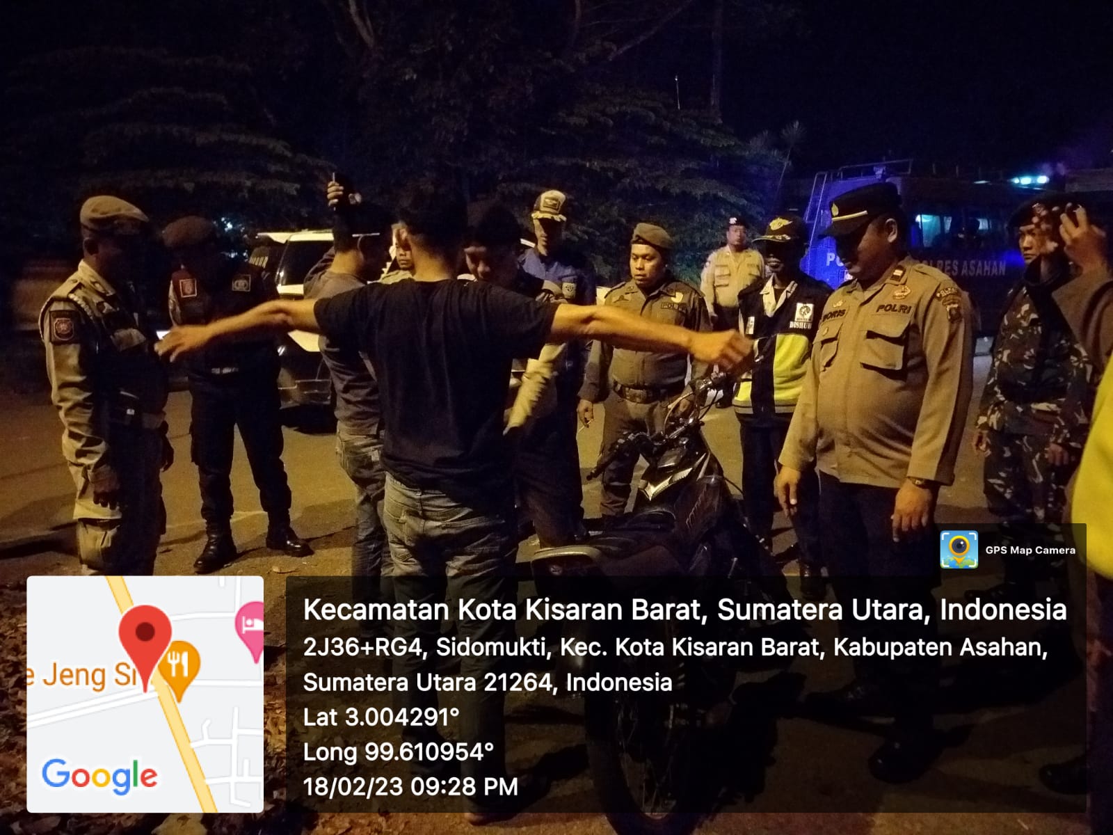 Instruksi Kapolri, Polres Asahan Beserta Jajaran Polsek, Gelar Patroli Skala Besar, 1 Diamankan