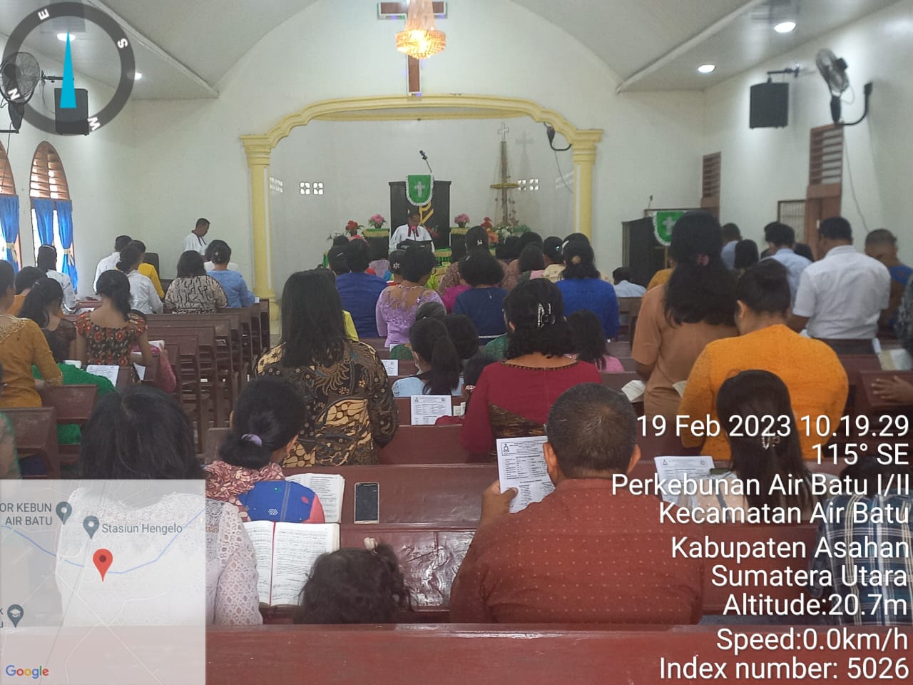 Personil Polsek Air Batu Laksanakan Gerakan Komidamas