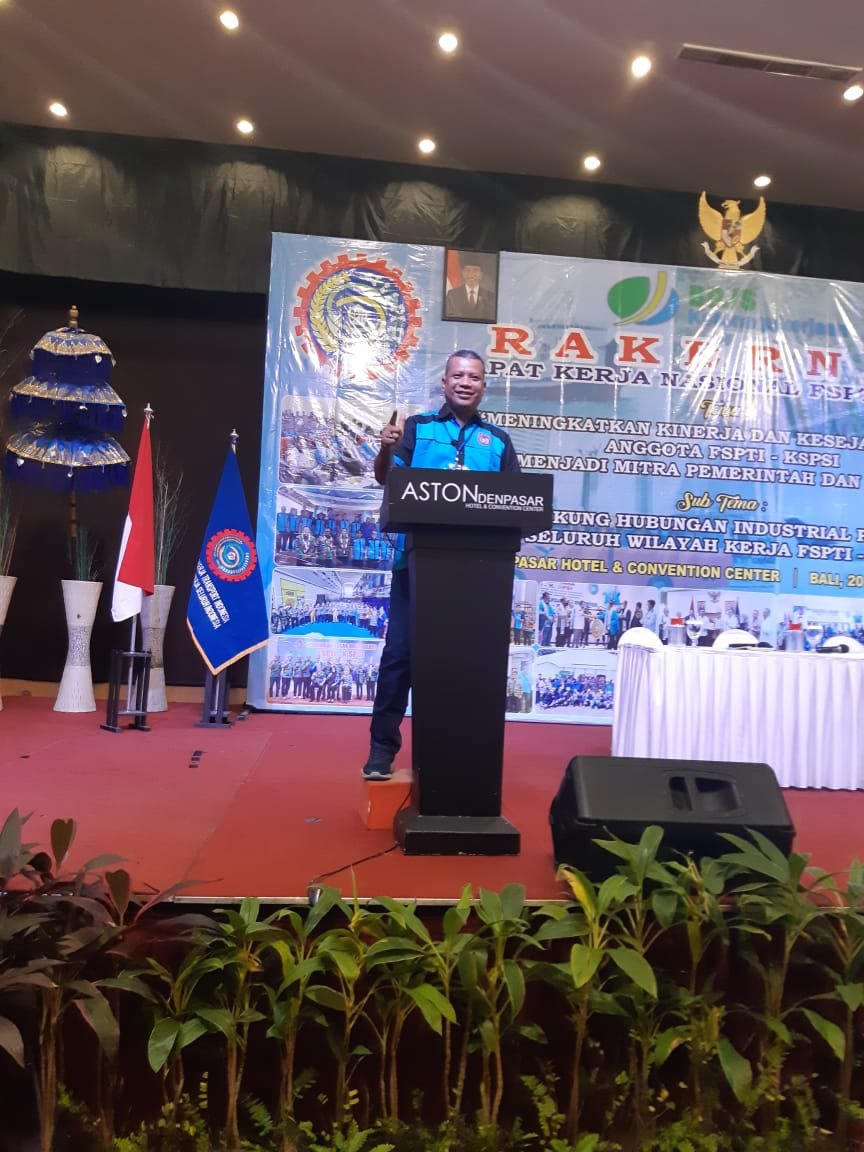 DPC FSPTI – KSPSI Kabupaten Madina Hadiri Rakernas di Bali