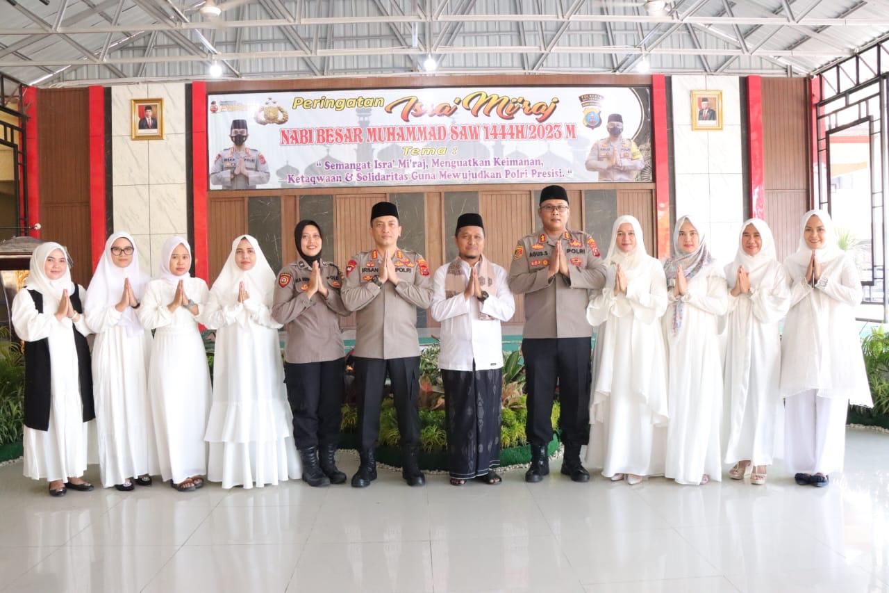 Polresta Deli SerdangÂ  Peringatan Isra Miâ€™raj 1444 H/2023 M